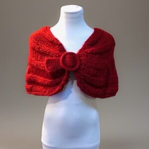 Vintage Shawl Stole Cape ONE SIZE Hand Made